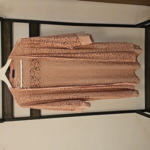 T Party Lace Open Cardi